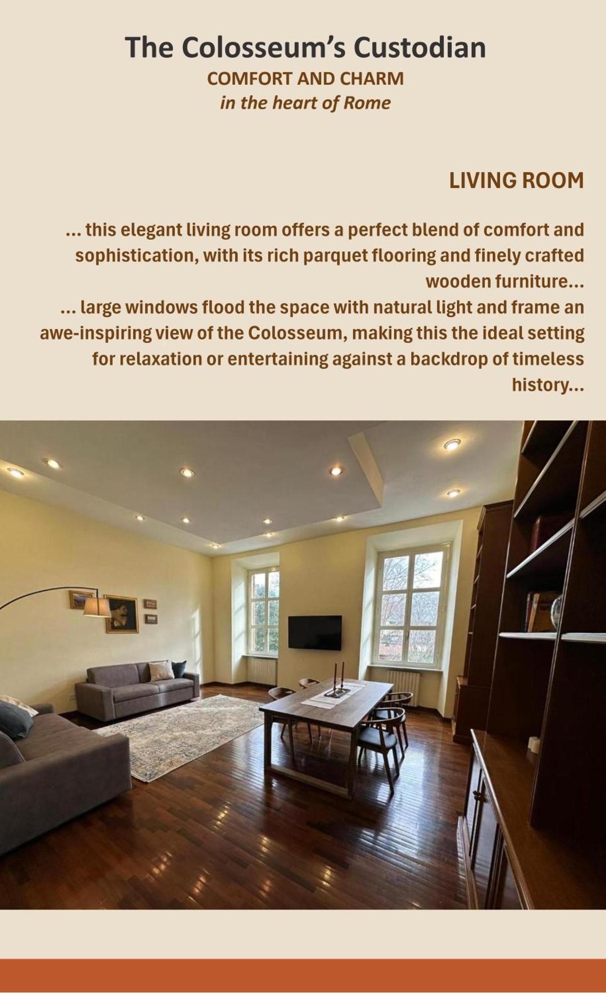 Colosseum'S Custodian - Apartment 115 M2 Rom Exteriör bild